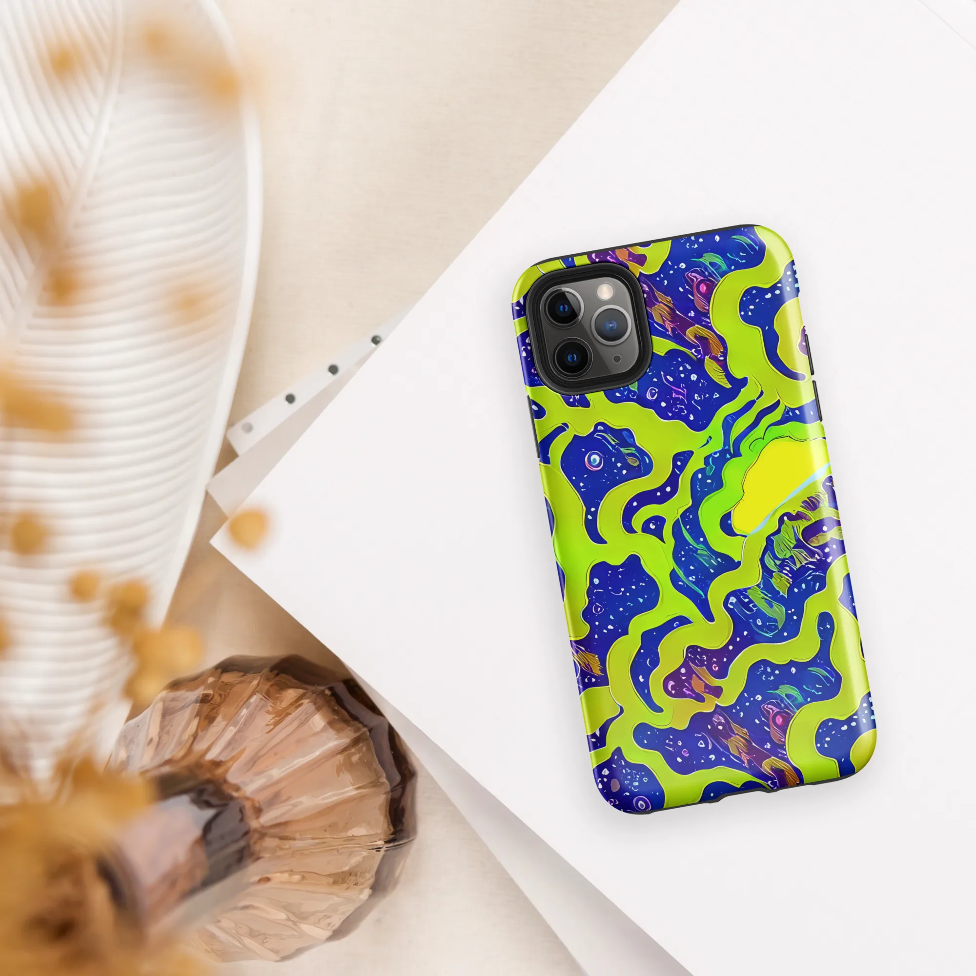 Galactic Tangledown on Tough Case for iPhone® — Front