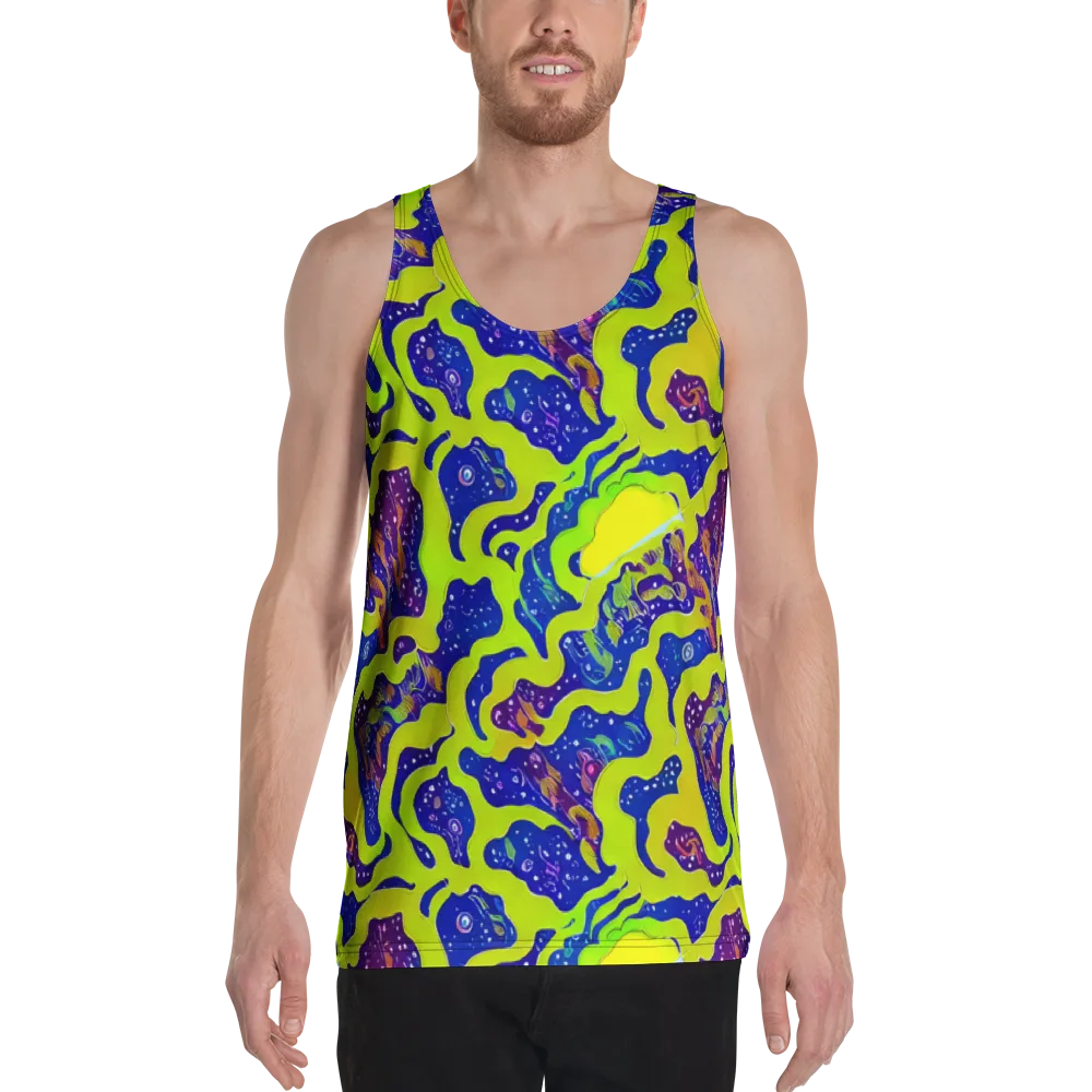 Galactic Tangledown on Men's Tank Top — Front
