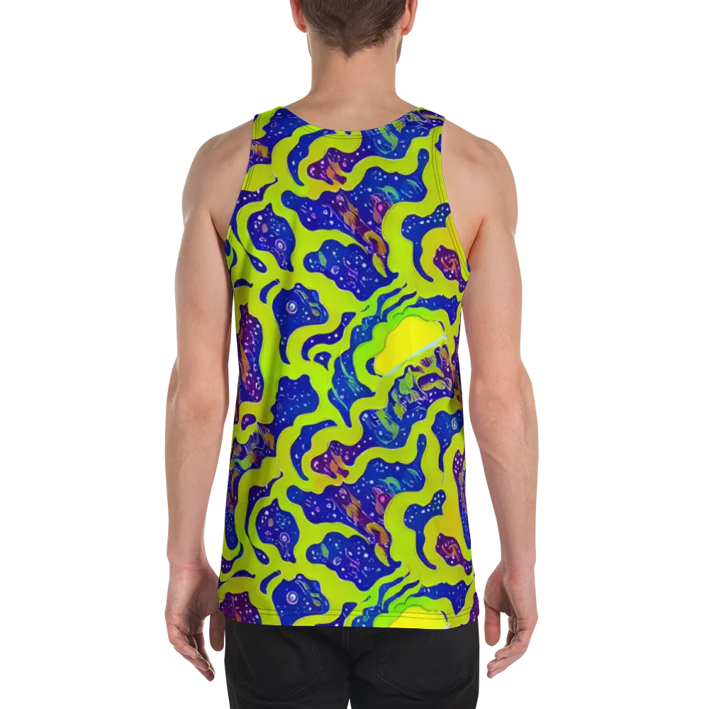 Galactic Tangledown on Men's Tank Top — Back