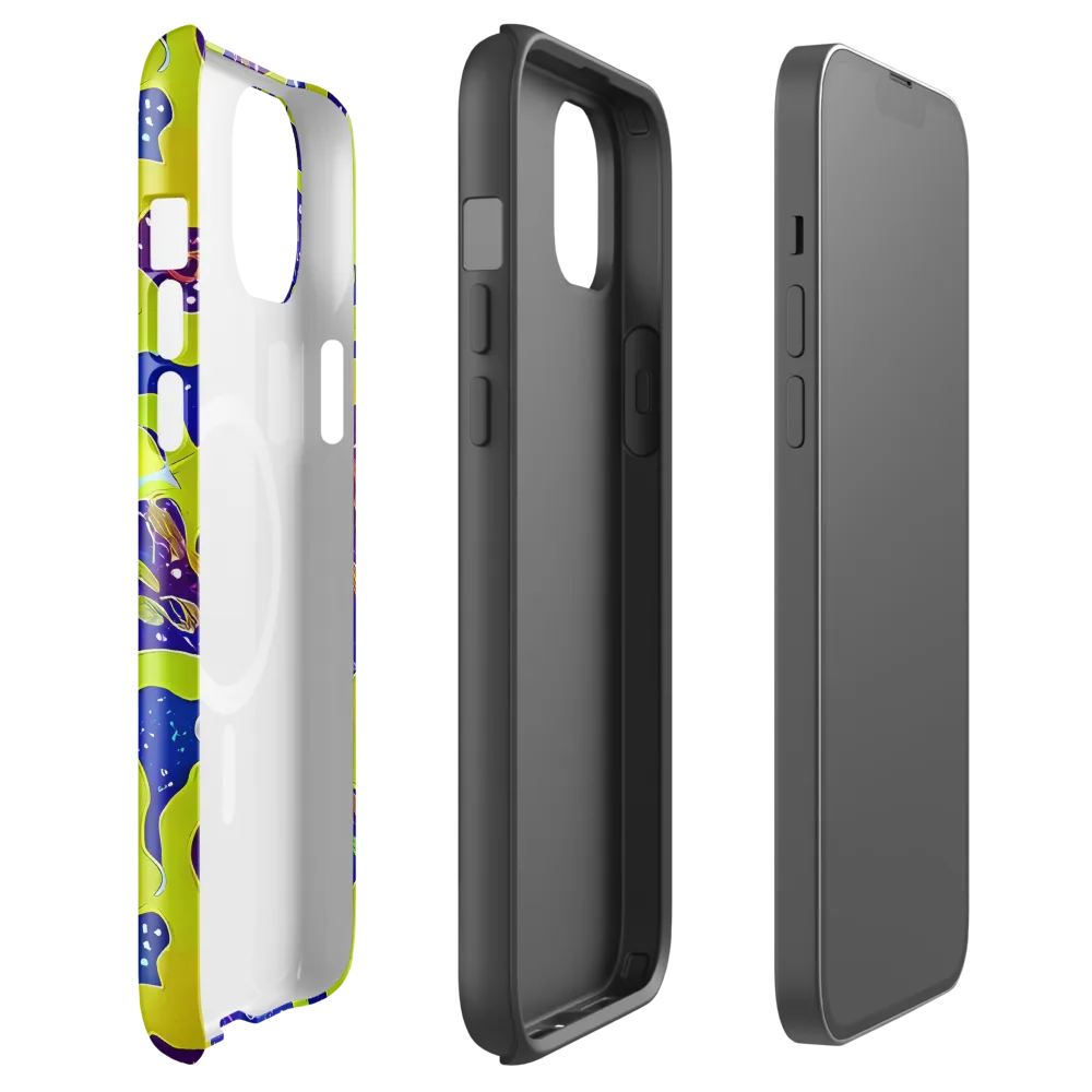 Galactic Tangledown on MagSafe Tough Case for iPhone® — Front