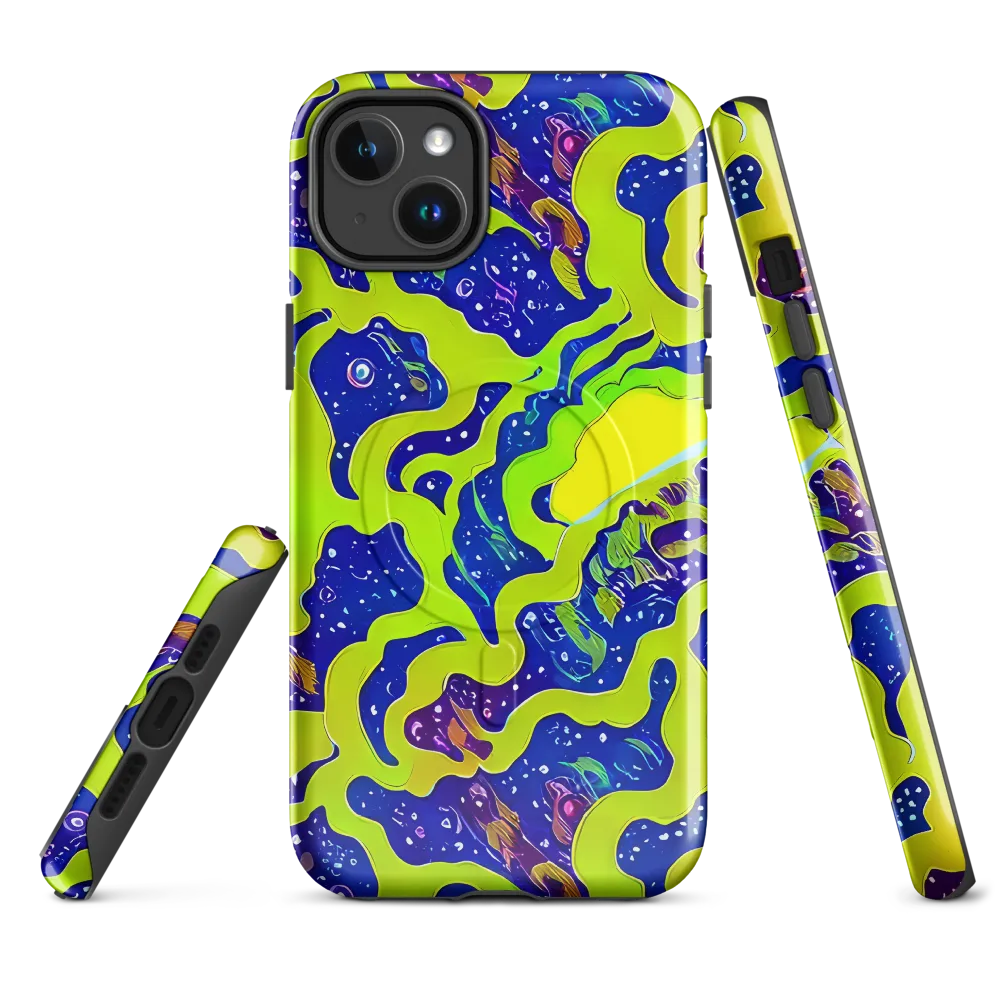 Galactic Tangledown on MagSafe Tough Case for iPhone® — Front