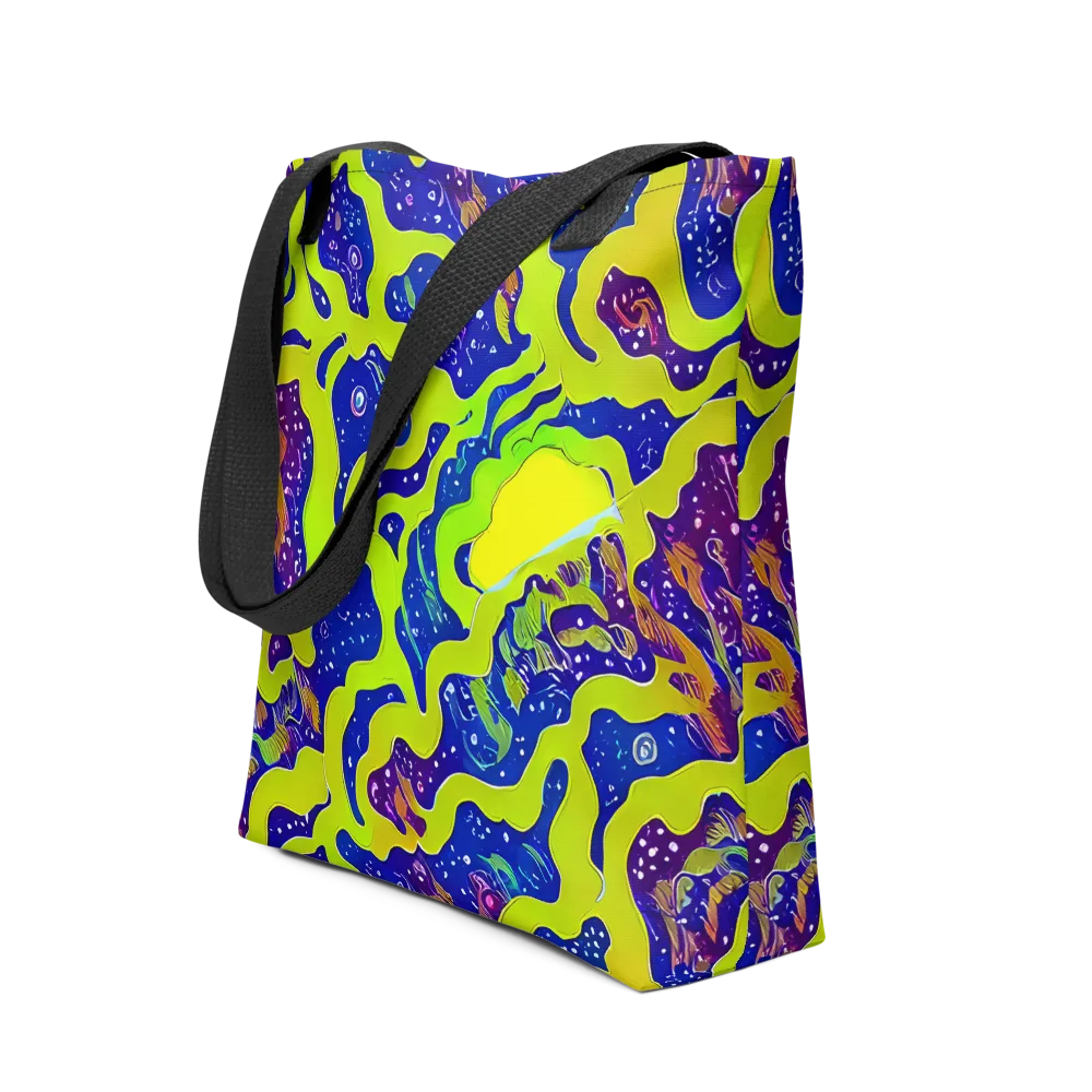 Galactic Tangledown on Tote Bag — Front