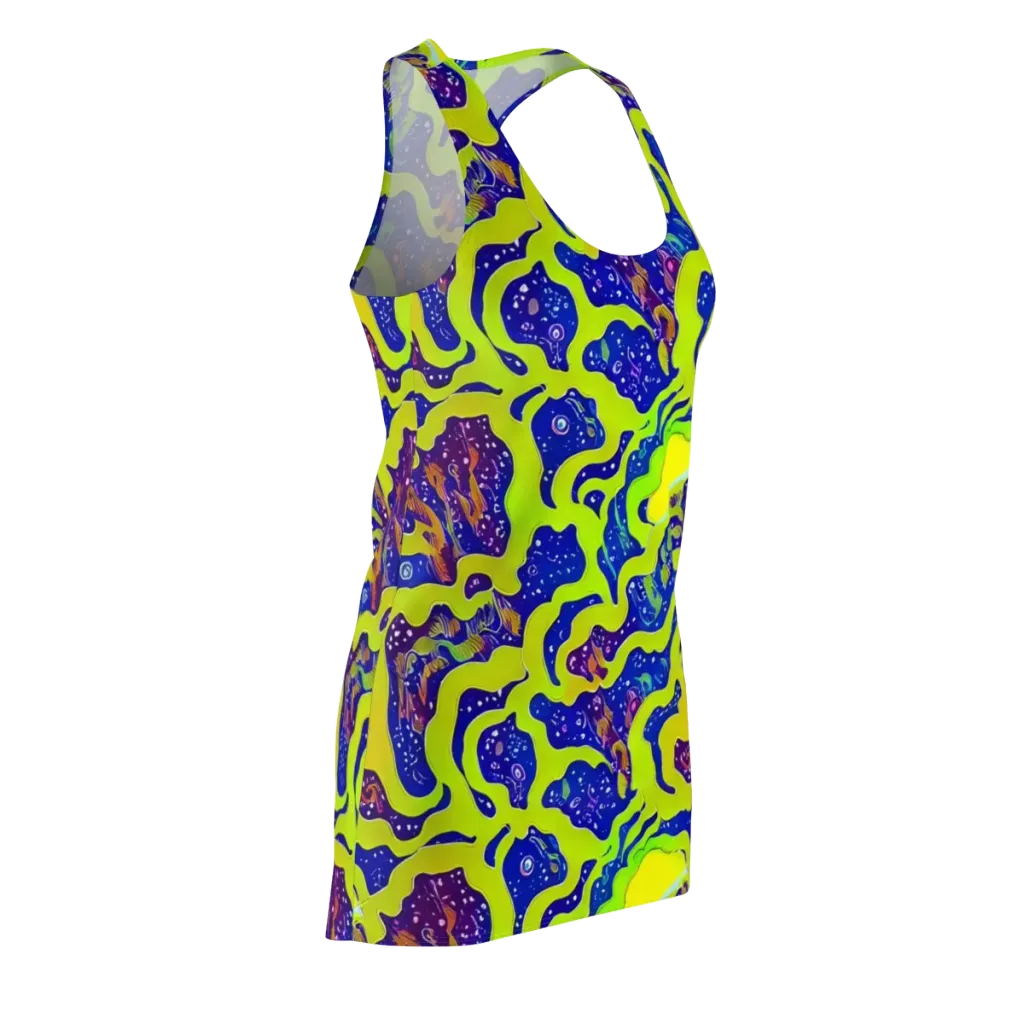 Galactic Tangledown on Racerback Dress — Front Side