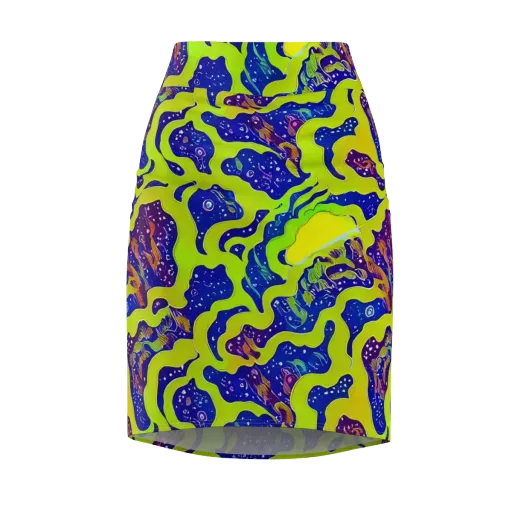 Galactic Tangledown on a Pencil Skirt