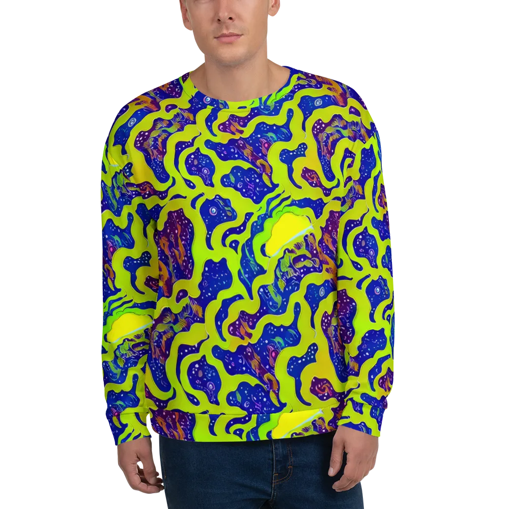 Galactic Tangledown on Sweatshirt — Front