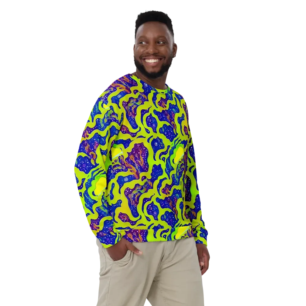 Galactic Tangledown on Sweatshirt — Front