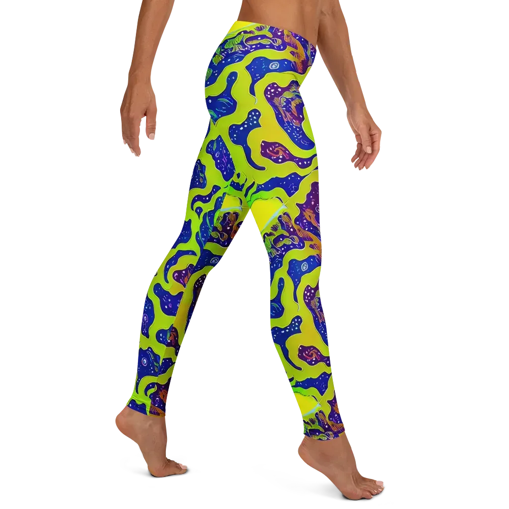 Galactic Tangledown on Leggings — Right