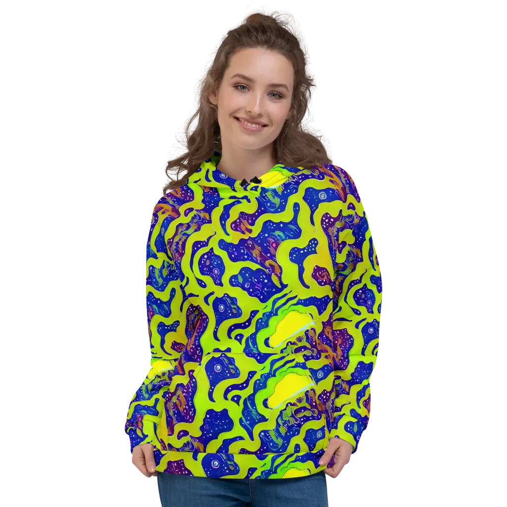 Galactic Tangledown on Hoodie — Front