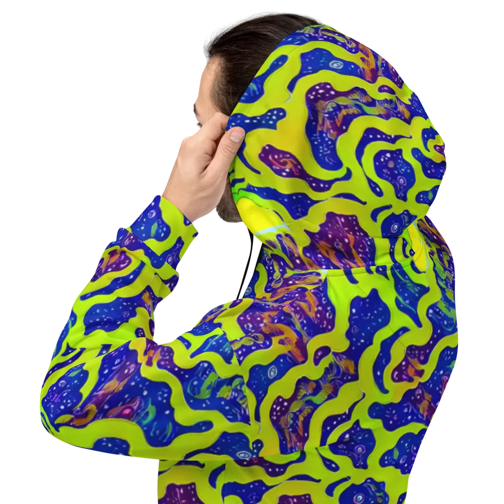 Galactic Tangledown on Hoodie — Back