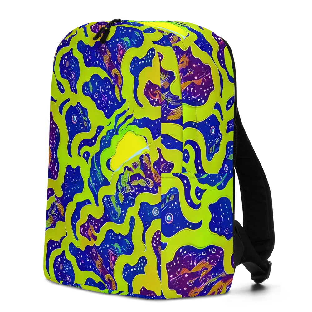 Galactic Tangledown on Minimalist Backpack — Left