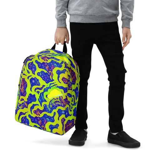 Galactic Tangledown on a Minimalist Backpack