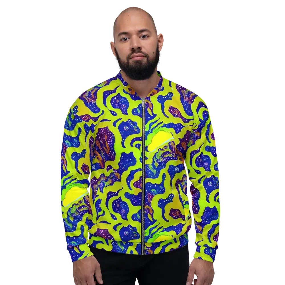 Galactic Tangledown on Bomber Jacket — Front