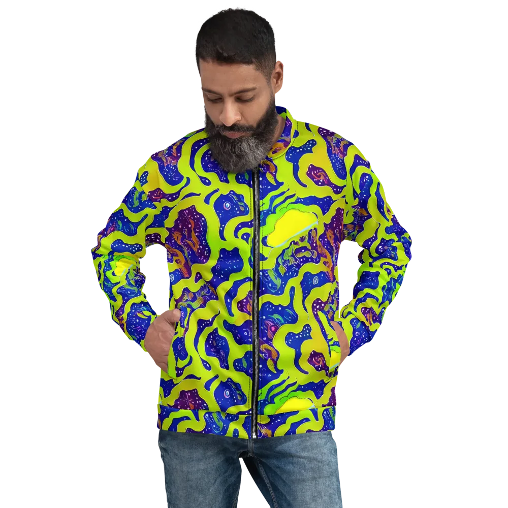 Galactic Tangledown on Bomber Jacket — Front