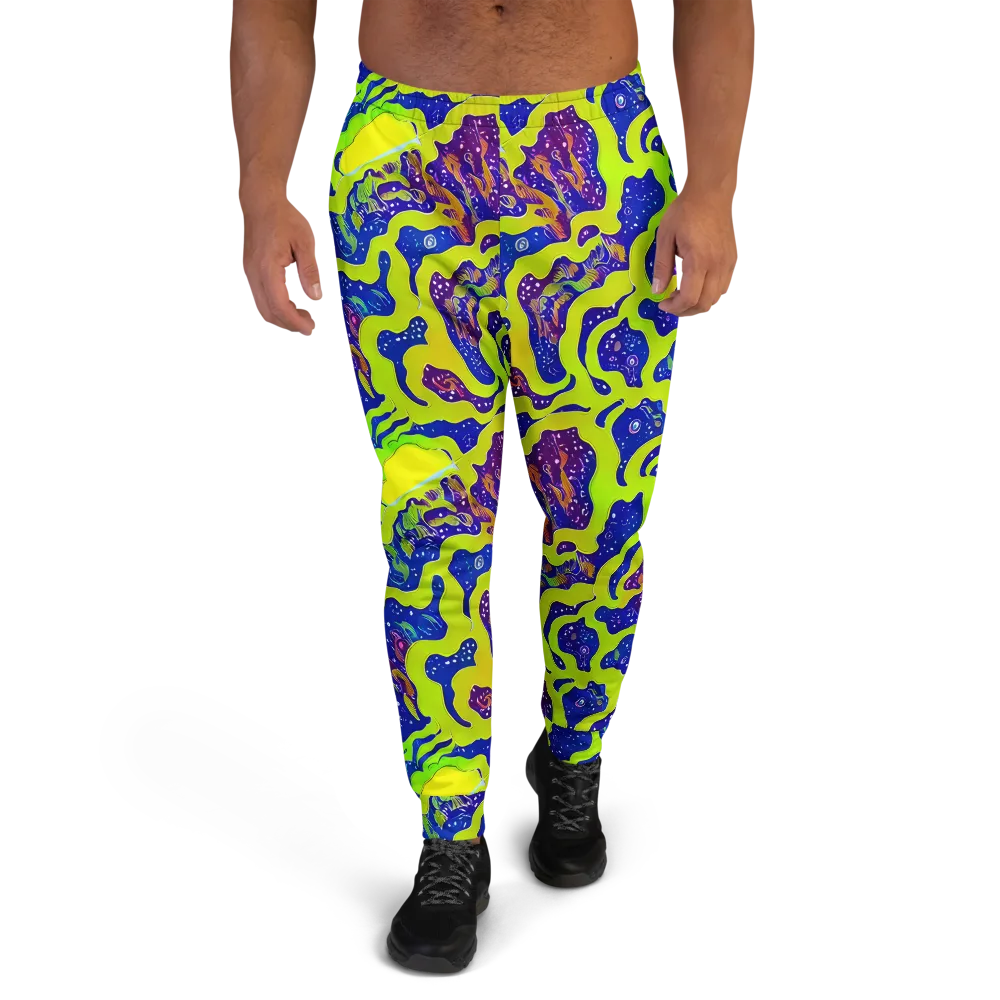 Galactic Tangledown on Men's Joggers — Front