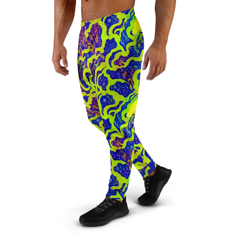 Galactic Tangledown on Men's Joggers — Left