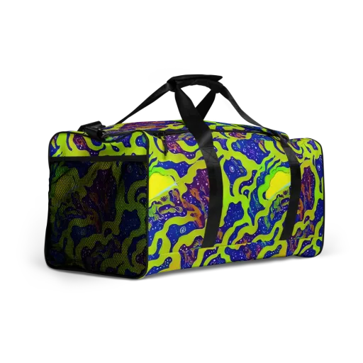 Galactic Tangledown on a Duffle Bag