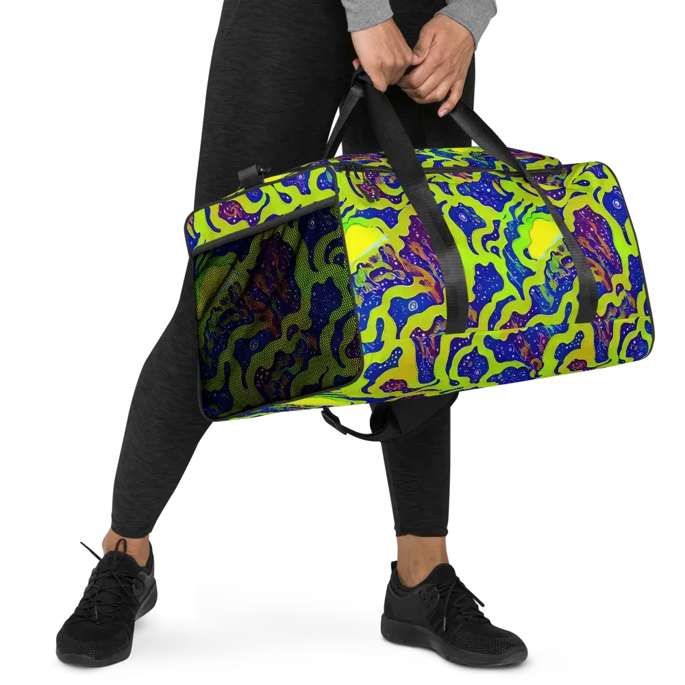 Galactic Tangledown on Duffle Bag — Right Front
