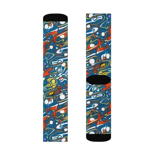 Liquid Geometry on a Socks