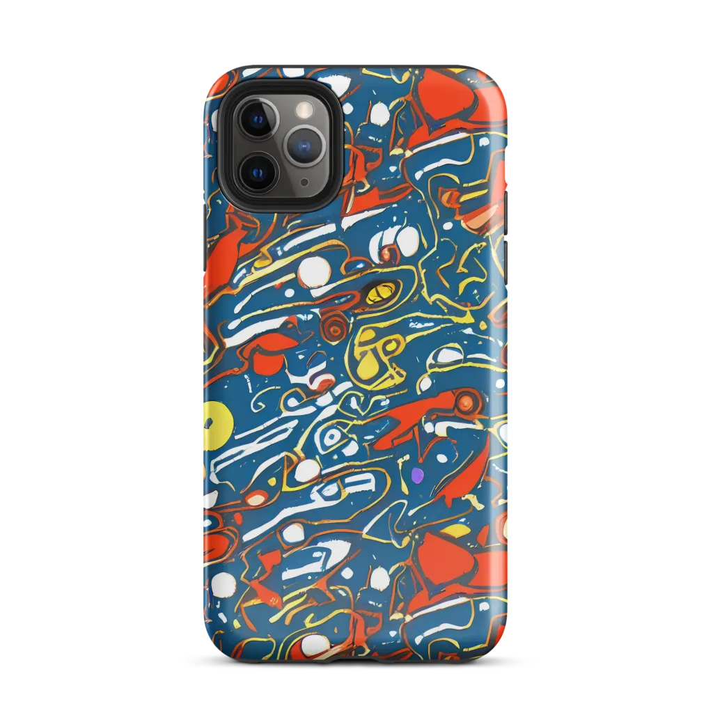 Liquid Geometry on Tough Case for iPhone® — Front
