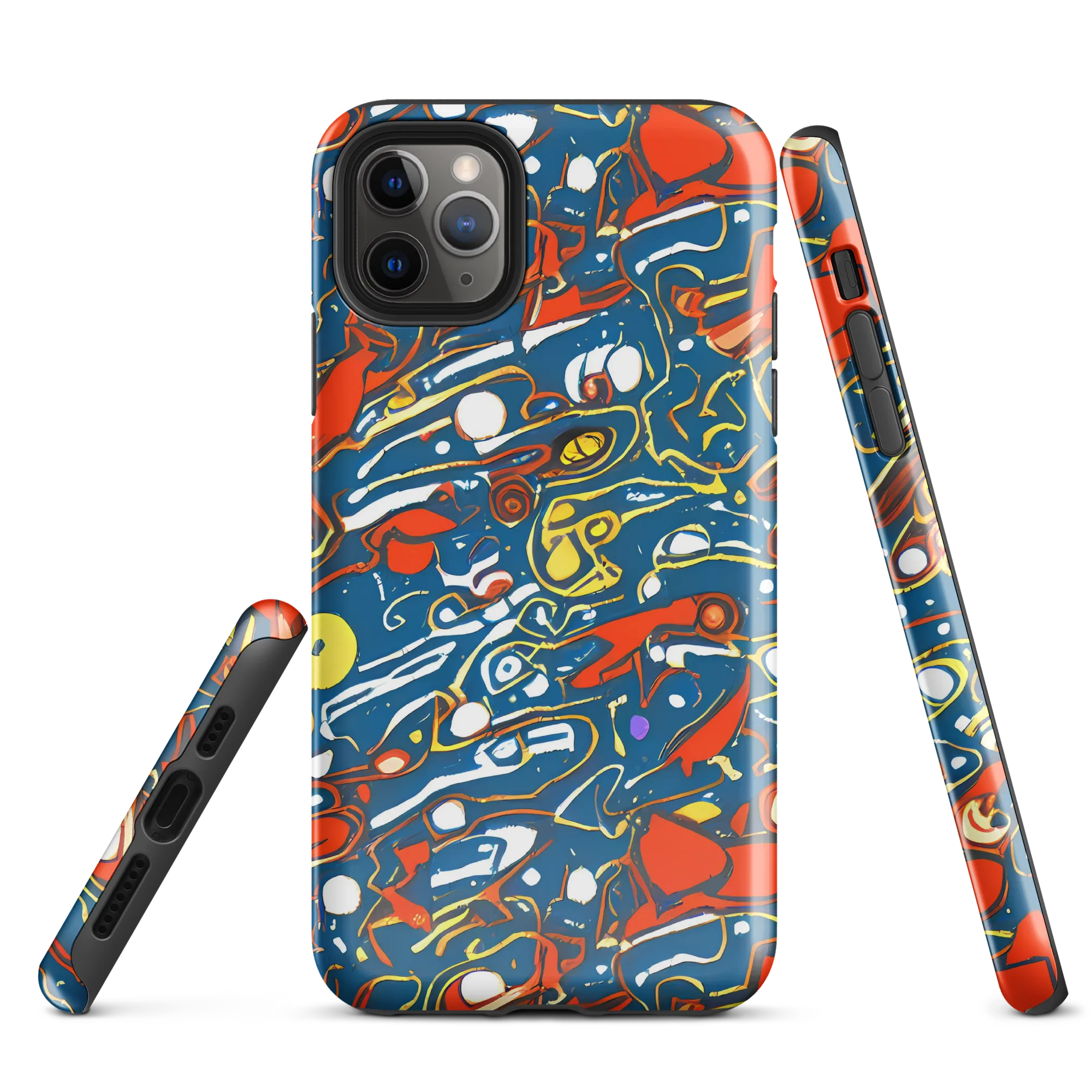 Liquid Geometry on Tough Case for iPhone® — Front