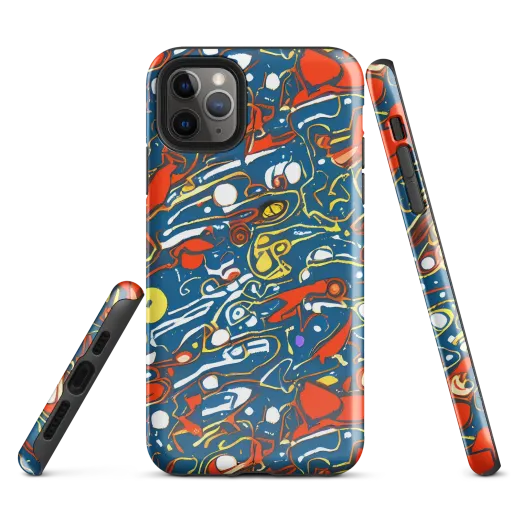 Liquid Geometry on a Tough Case for iPhone®