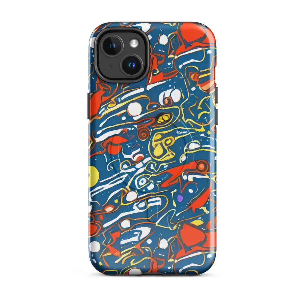 Liquid Geometry on MagSafe Tough Case for iPhone® — Front
