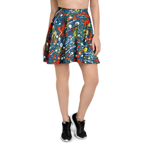 Liquid Geometry on a Skater Skirt
