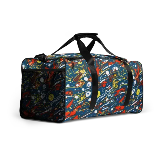 Liquid Geometry on a Duffle Bag