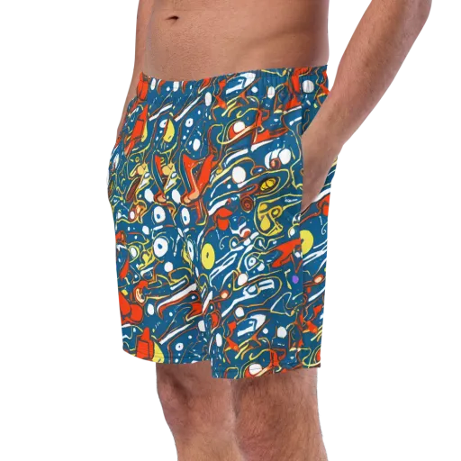 Liquid Geometry on a Swim Trunks