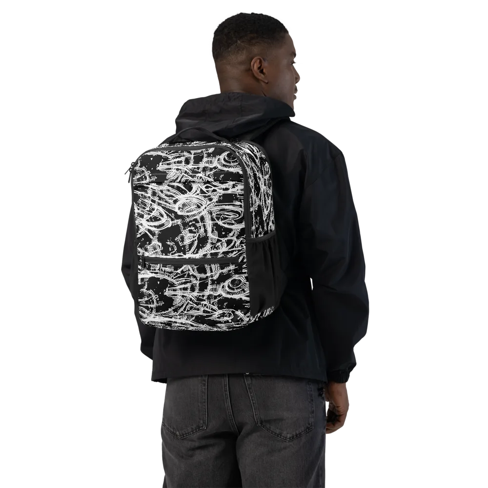 Blackline Current on Utility Backpack — Back
