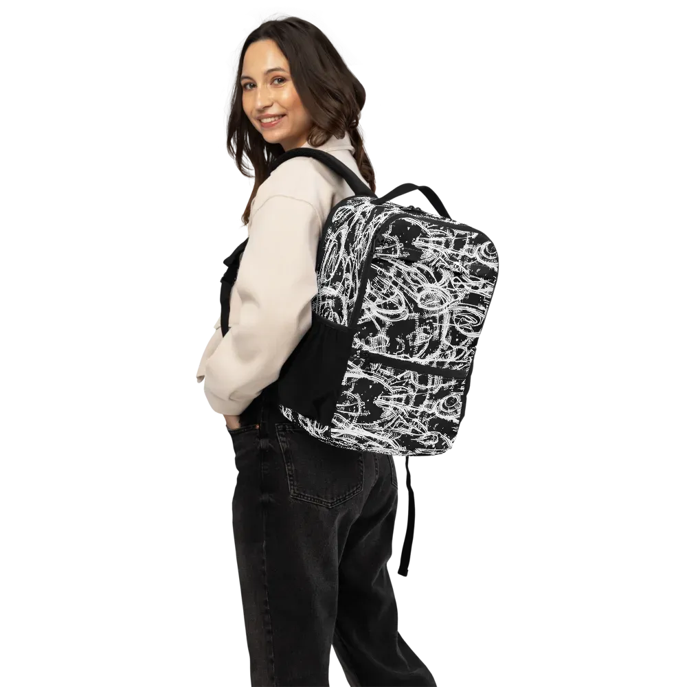 Blackline Current on Utility Backpack — Back