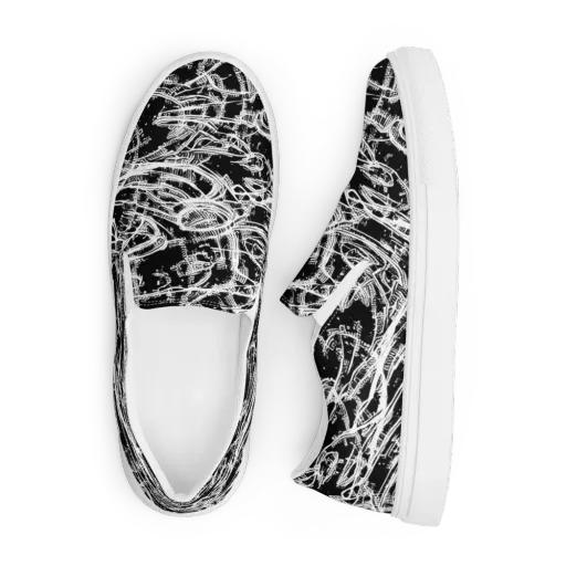 Blackline Current on a Men's Slip-On Canvas Shoes