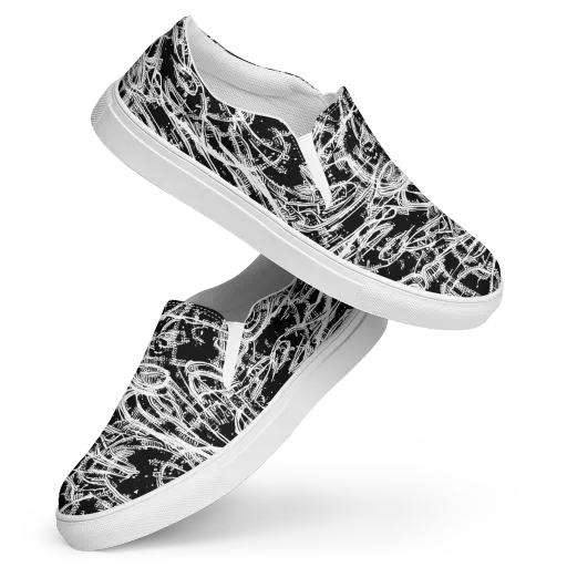 Blackline Current on a Women's Slip-On Canvas Shoes