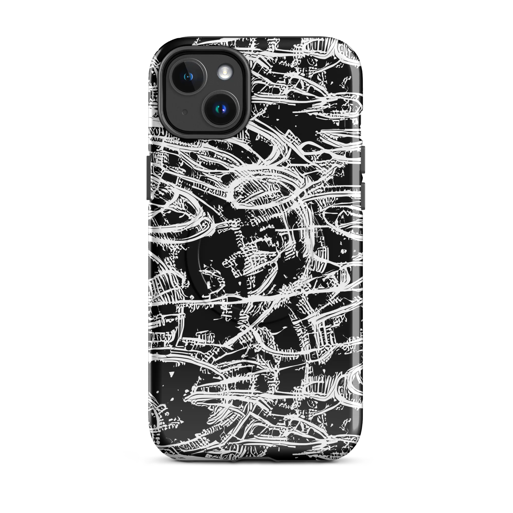 Blackline Current on MagSafe Tough Case for iPhone® — Front