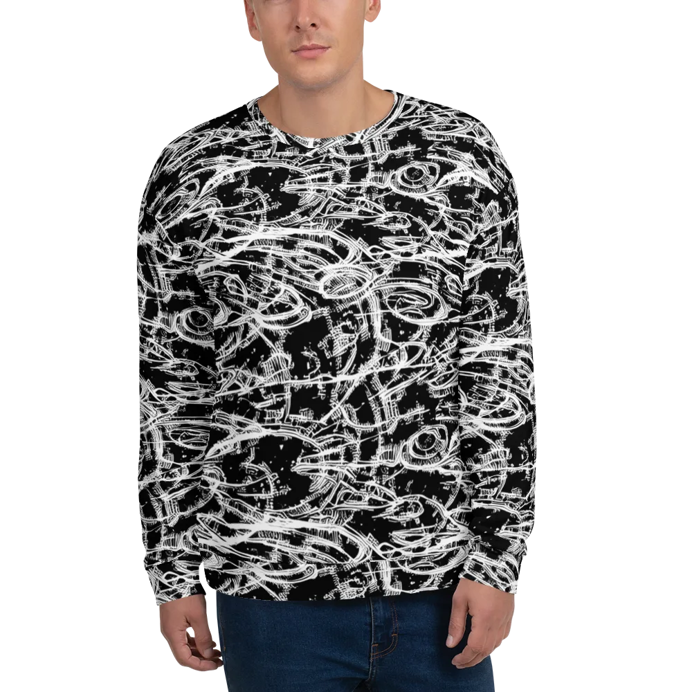 Blackline Current on Sweatshirt — Front