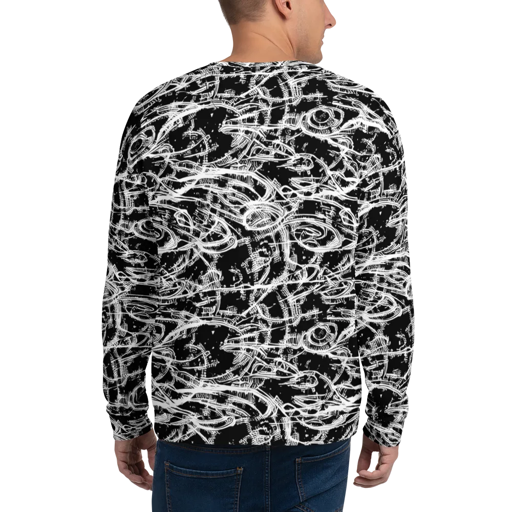 Blackline Current on Sweatshirt — Back