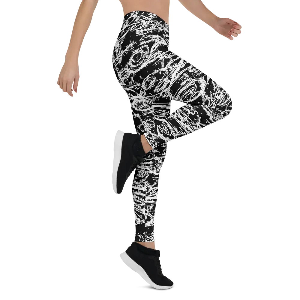 Blackline Current on Leggings — Right