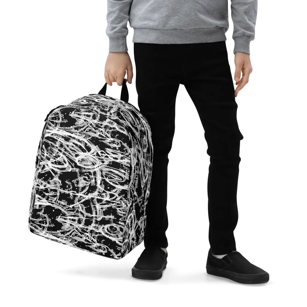 Blackline Current on Minimalist Backpack — Zoomed-in