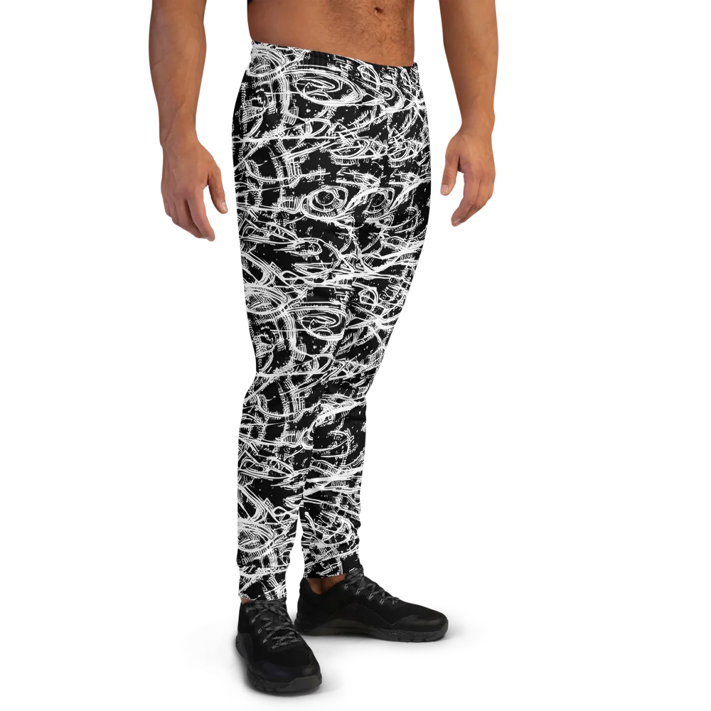 Blackline Current on Men's Joggers — Right