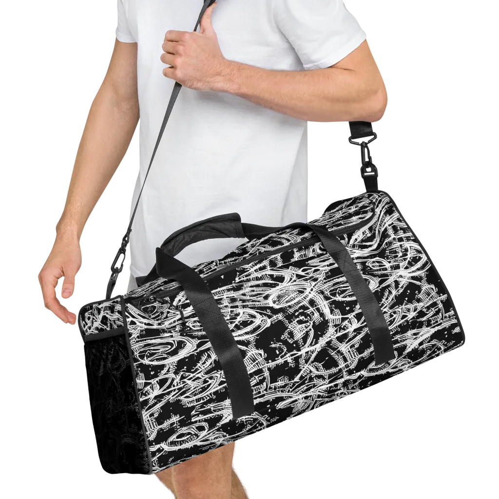 Blackline Current on Duffle Bag — Right Front
