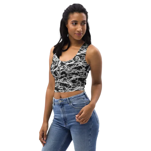 Blackline Current on a Crop Top