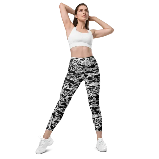 Blackline Current on a Leggings with Pockets