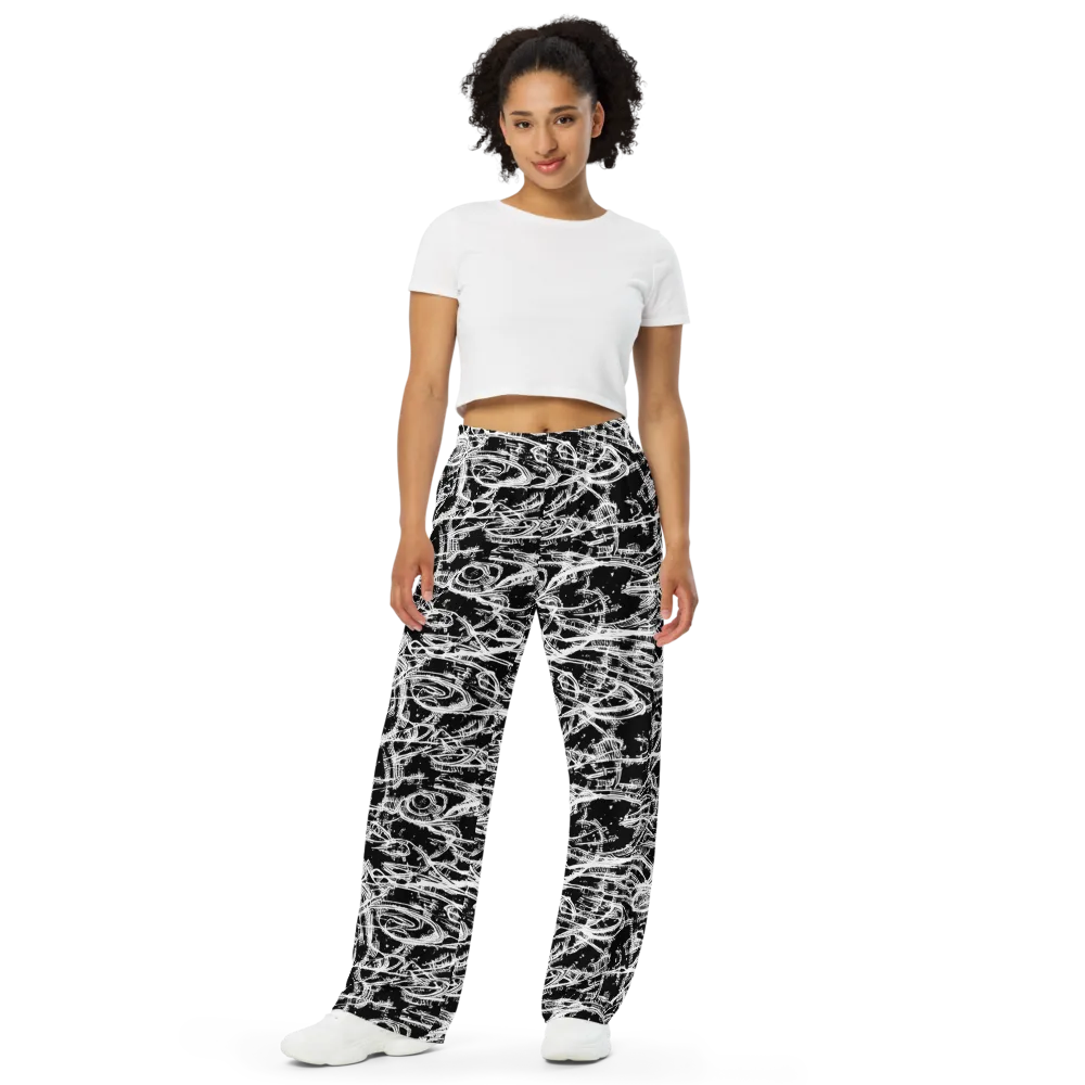 Blackline Current on Wide-Leg Pants — Front