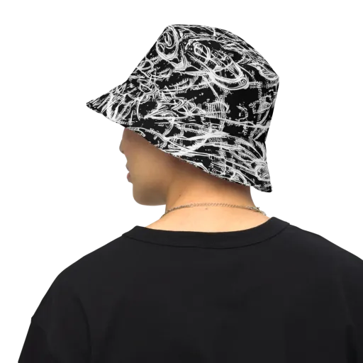 Blackline Current on a Reversible Bucket Hat
