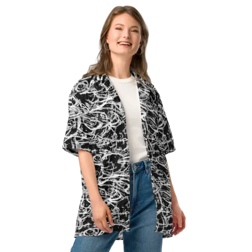 Blackline Current on a Button Shirt