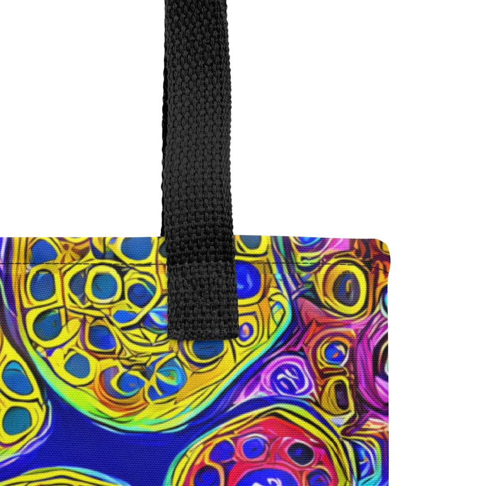 Electric Pomegranate on Tote Bag — Product details