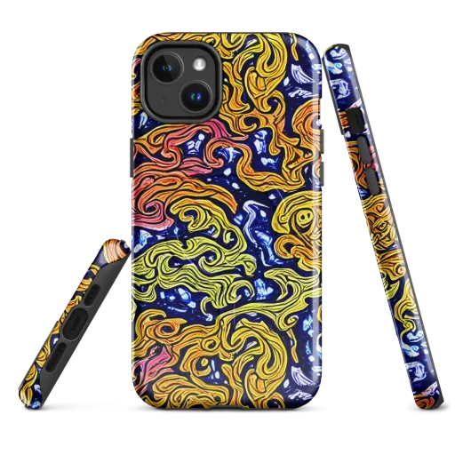 Golden Whorl on a MagSafe Tough Case for iPhone®