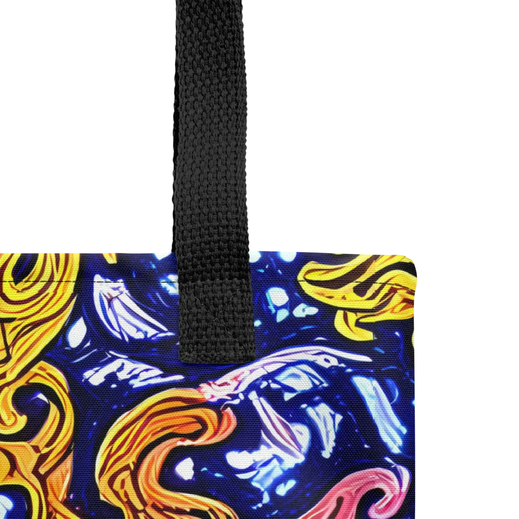 Golden Whorl on Tote Bag — Product details