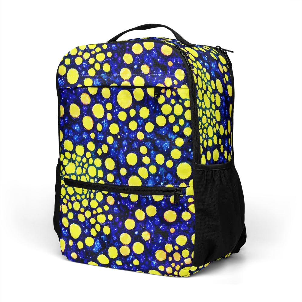 Solar Bubble on Utility Backpack — Left Front