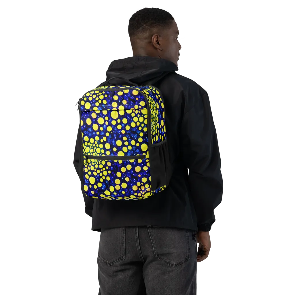 Solar Bubble on Utility Backpack — Back